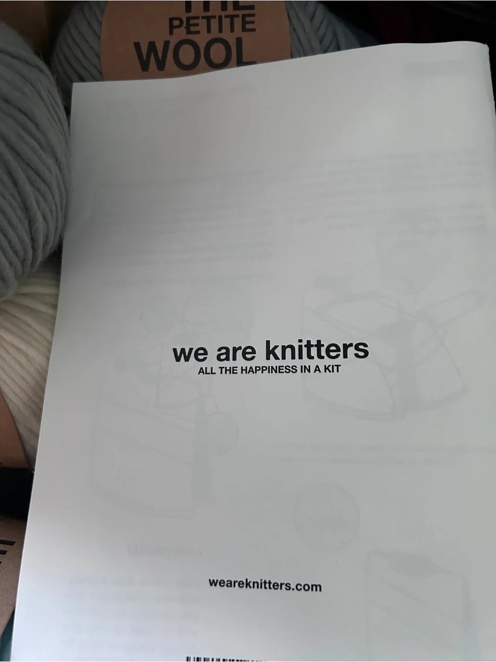 We are knitters we are